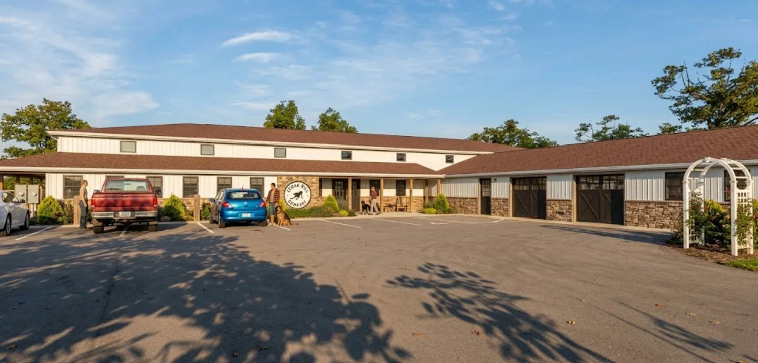 Dog Hotel Exterior Commercial Colo Iowa