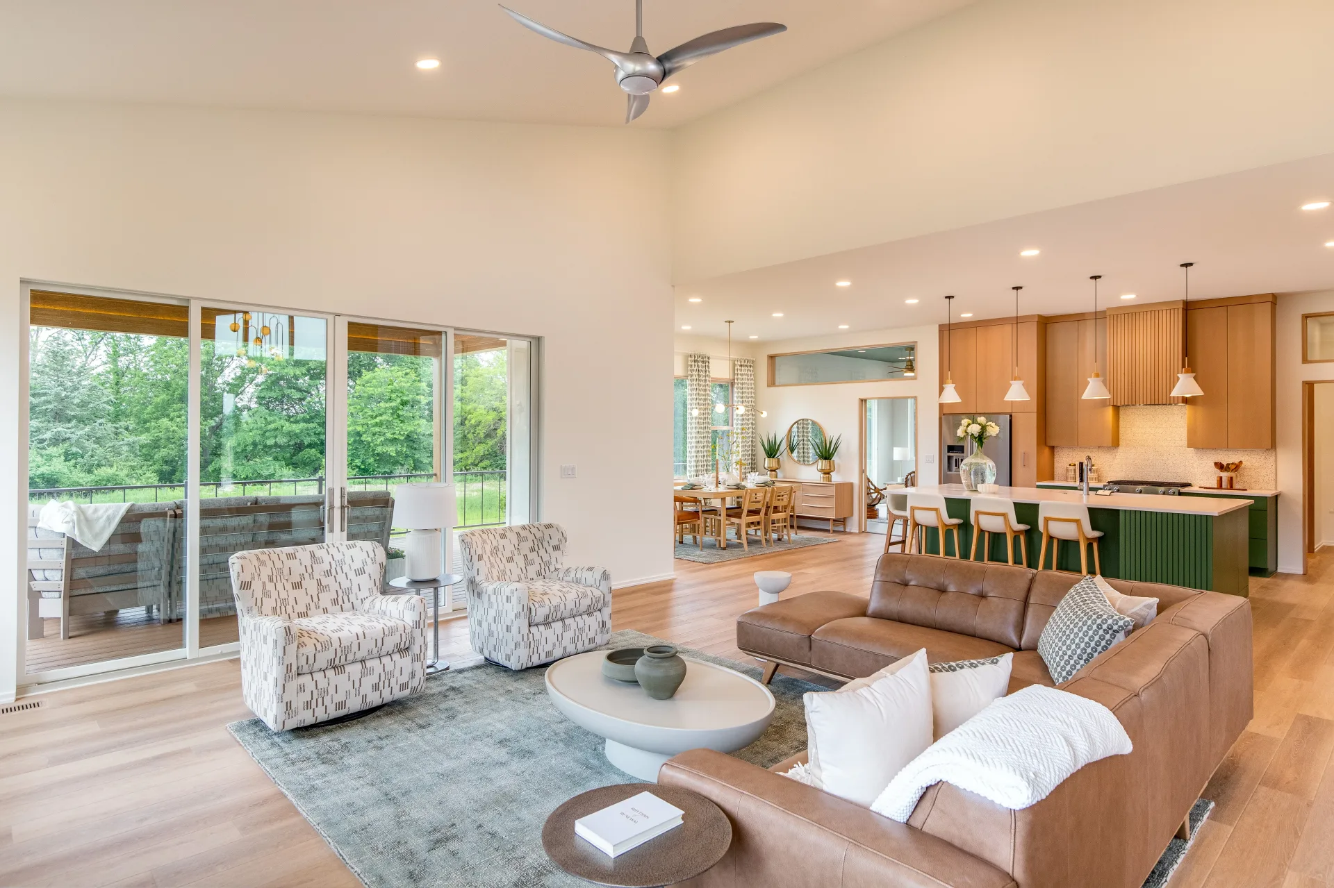 Cartier Ave Custom Home Interior Ames Iowa